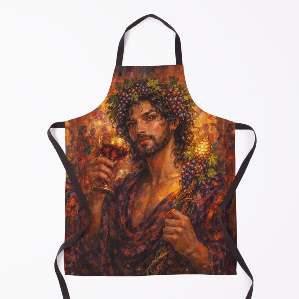 Item preview, Dionysos – God of Wine and Celebration Painting designed and sold by GalleryKauffeld.