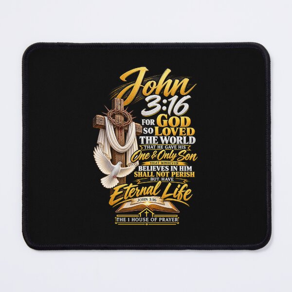 Item preview, John 3:16 Jesus died for you designed and sold by The1HouseofPrayer.