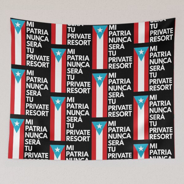 Item preview, Mi Patria Nunca Será Tu Resort Protest designed and sold by cerima.