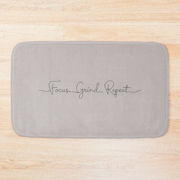 Item preview, Focus. Grind. Repeat. – Motivational Hustle Quote designed and sold by ManggaeJM.
