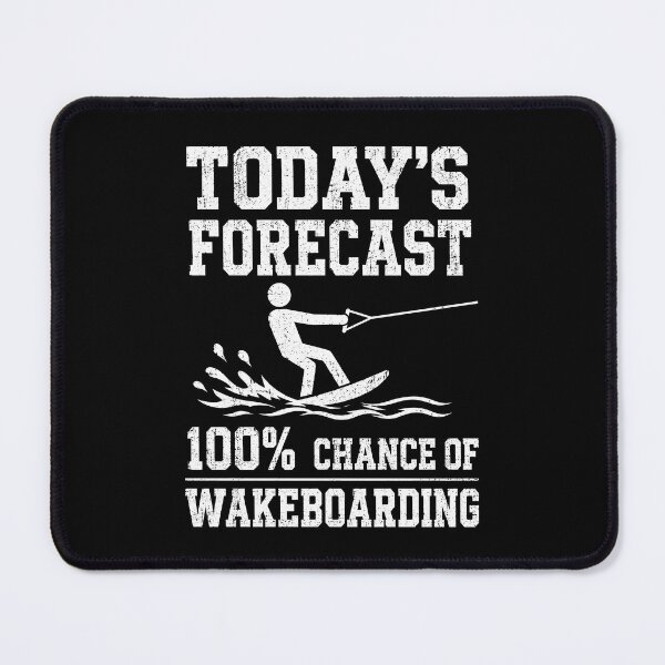 Item preview, Today's forecast 100% chance of wakeboarding designed and sold by a-turner-paint.