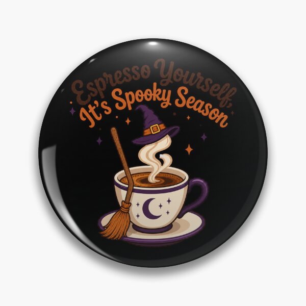 Item preview, Espresso Yourself Spooky Season Shirt, Comfort Colors® Witch Barista Tee, Funny Halloween Coffee Shop Graphic designed and sold by TshirtsLabs.