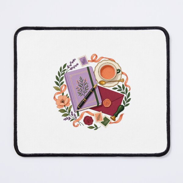 Item preview, Snail Mail Letter Writing – Cottagecore Pen Pal Illustration designed and sold by AMICO77.