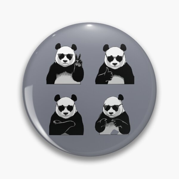 Artikelvorschau, Coole Panda-Bären-Sonnenbrille für Tierliebhaber entworfen und verkauft von SofiBlair.