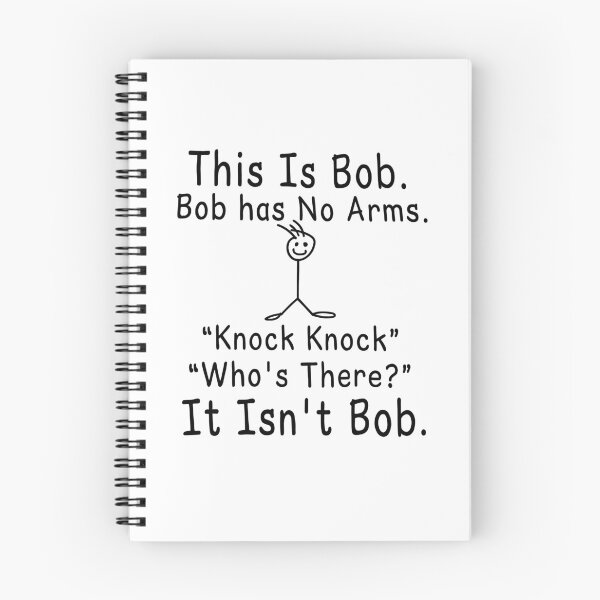Item preview, This Is Bob Bob Has No Arms Knock Knock Joke Meme designed and sold by Mind-Drift.