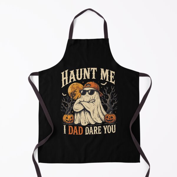 Item preview, Haunt Me Dad Dare You Halloween Retro designed and sold by cerima.