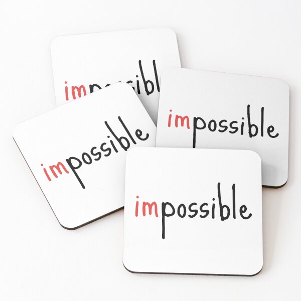 Item preview, Impossible - Possible designed and sold by PublicArtDesign.