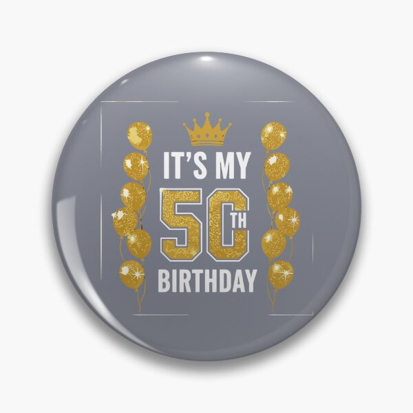 Item preview, It's My 50th Birthday Fiftieth Milestone Celebration  designed and sold by SofiBlair.