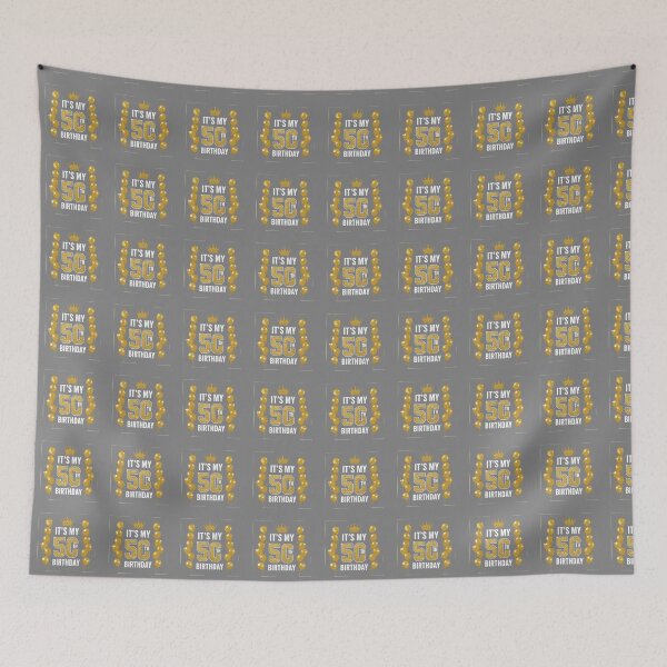 Item preview, It's My 50th Birthday Fiftieth Milestone Celebration  designed and sold by SofiBlair.
