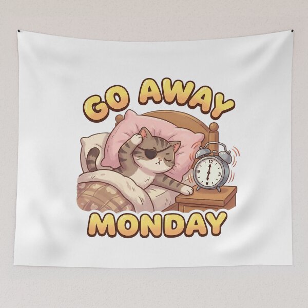 Item preview, Shut Up Alarm Clock Cat? designed and sold by 1smillaundfiete.