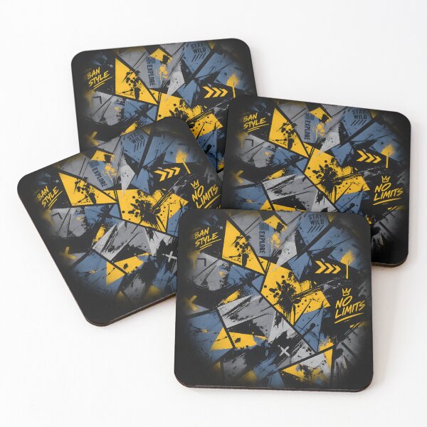 Item preview, Urban Streetwear Geometric Graffiti Collage designed and sold by Evan-Tees.