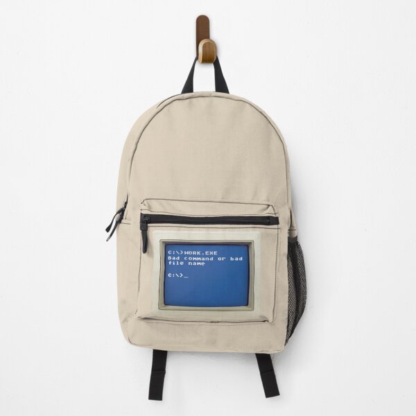 Item preview, Retro DOS Error: C:\>WORK.EXE - Bad command of bad file name designed and sold by knappidesign.