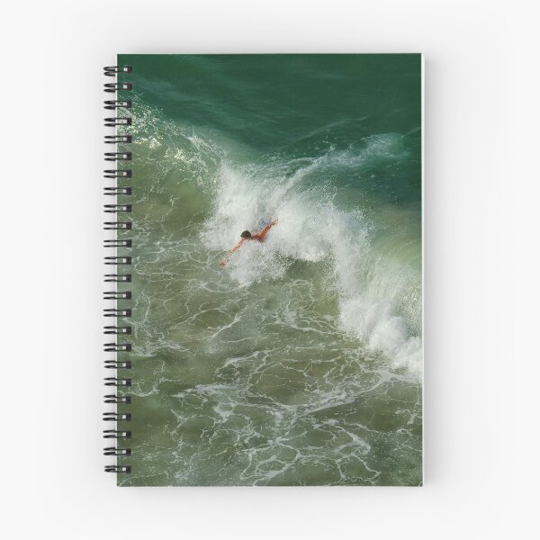 Item preview, Swimming in Nazaré waves designed and sold by AsahiNoAme.