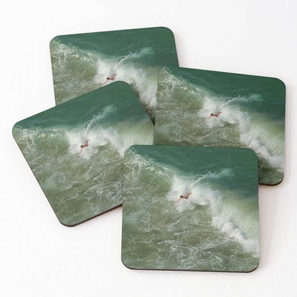 Item preview, Swimming in Nazaré waves designed and sold by AsahiNoAme.