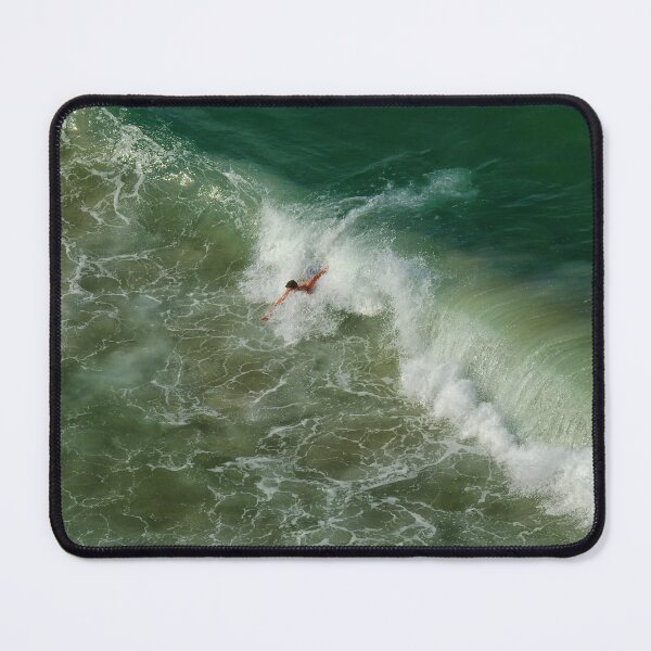 Item preview, Swimming in Nazaré waves designed and sold by AsahiNoAme.