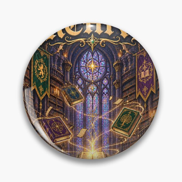 Item preview, Mystical Anime Grand Library Ancient Magic Knowledge designed and sold by NzrProcreate.