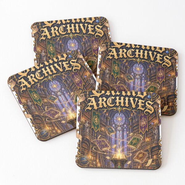 Item preview, Mystical Anime Grand Library Ancient Magic Knowledge designed and sold by NzrProcreate.