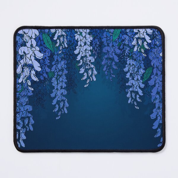 Aperçu de l'œuvre Fleurs de glycine bleue créée et vendue par RLan.