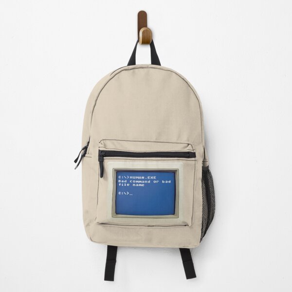 Item preview, Retro DOS Error: C:\>HUMAN.EXE - Bad command of bad file name designed and sold by knappidesign.