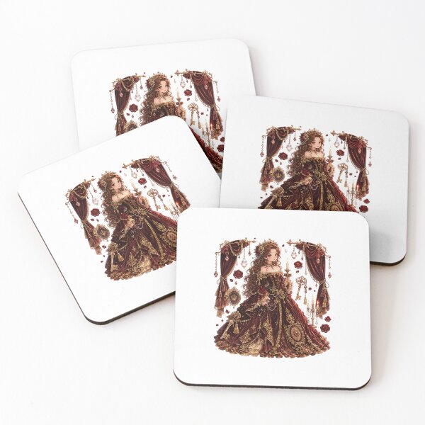Item preview, Gothic Candlelight Princess | Royal Fantasy Sticker designed and sold by blossomfun.
