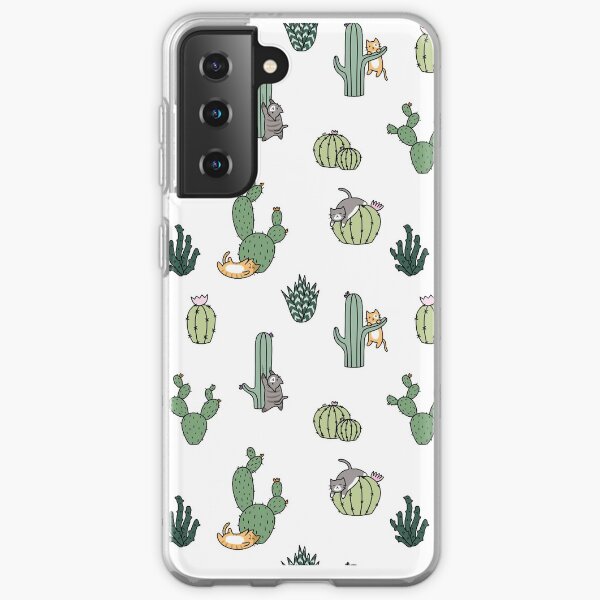 Cacti Cats Samsung Galaxy Soft Case