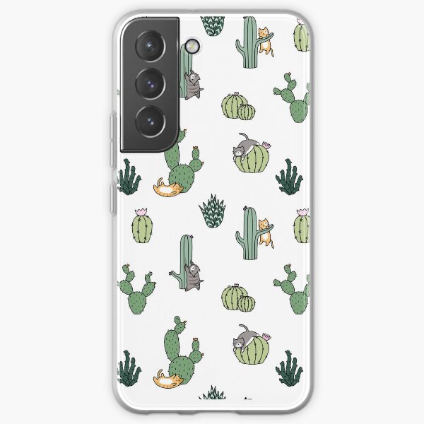 Cacti Cats Samsung Galaxy Soft Case
