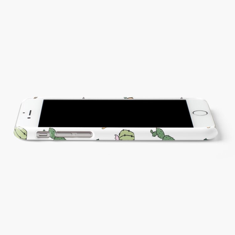 Alternate view of Cacti Cats iPhone Case & Cover