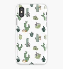 Cacti Cats iPhone Case