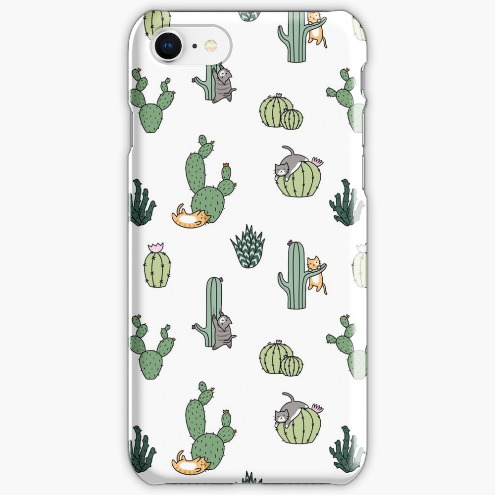 Cacti Cats iPhone Case & Cover