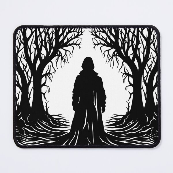 Item preview, Halloween Dark Forest Mysterious Figure Gothic Fantasy designed and sold by Sed94.