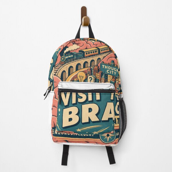 Item preview, Distracted Mind Retro Travel designed and sold by MOSIDRIP™.