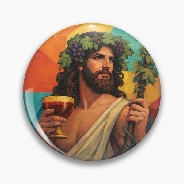 Item preview, Dionysos – Greek God of Wine Painting designed and sold by GalleryKauffeld.