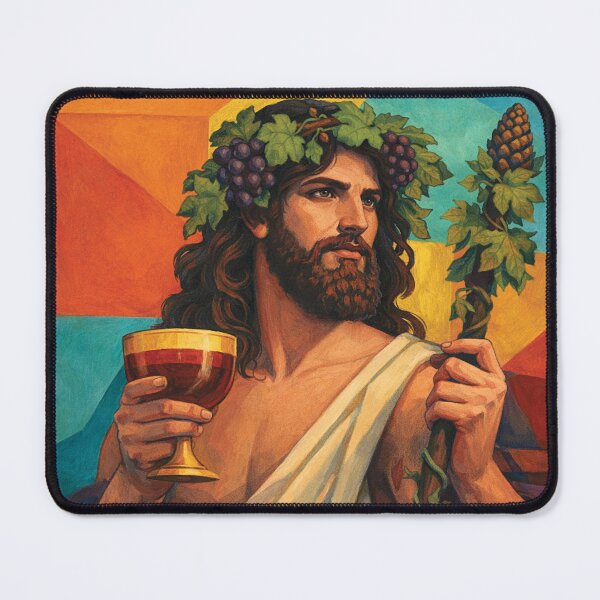 Item preview, Dionysos – Greek God of Wine Painting designed and sold by GalleryKauffeld.