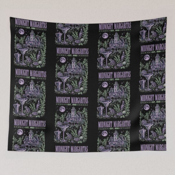 Item preview, Midnight Margaritas Practical Magic Witchy Haunted House designed and sold by Mind-Drift.