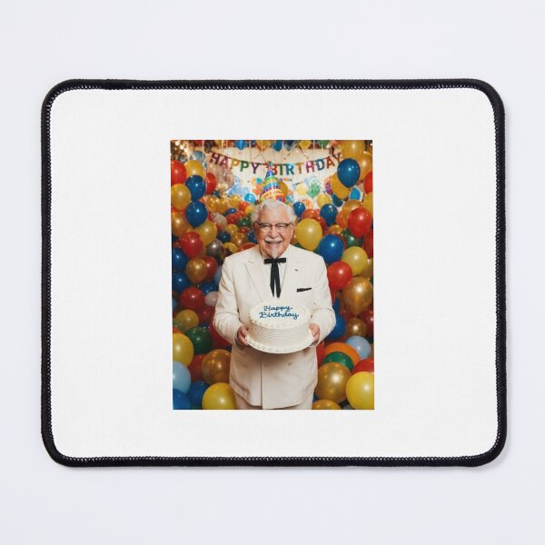 Item preview, Colonel sanders birthday balloon balloons gift cake memes happy Funny prank meme  weird  designed and sold by CheeseBlueprint.