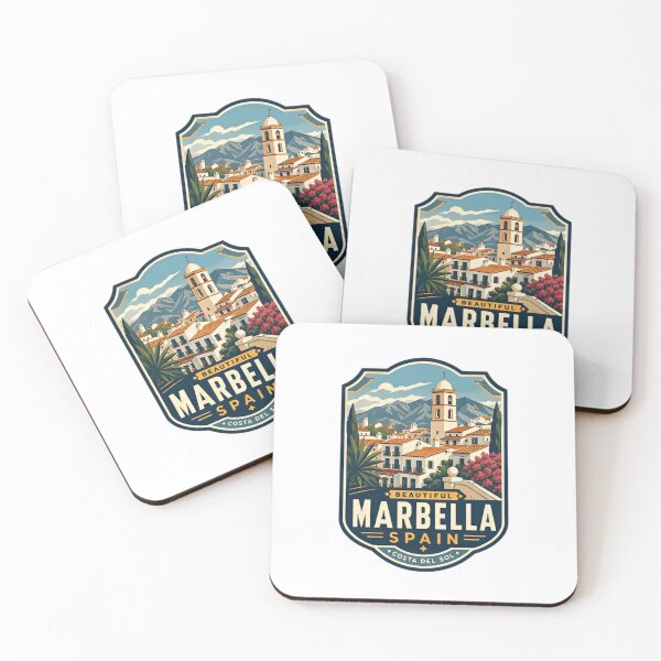 Item preview, Beautiful Marbella Spain Costa Del Sol Travel Vacation Souvenir designed and sold by Star3NowForMe.
