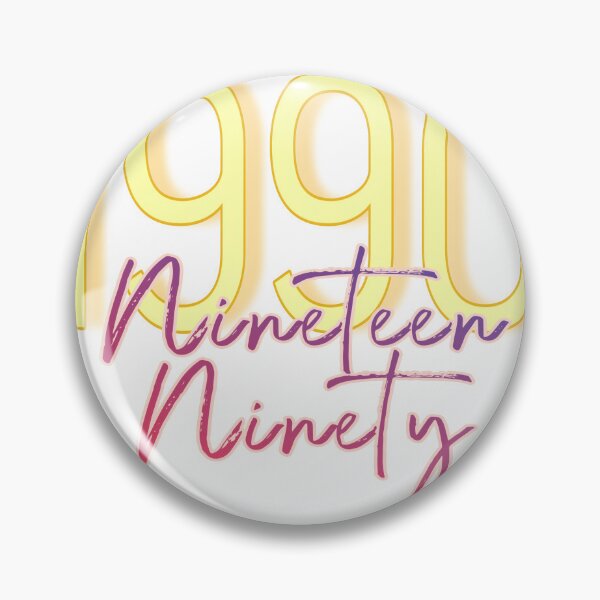 Item preview, 1990 — Nineteen Ninety Retro Vintage designed and sold by Artesil.