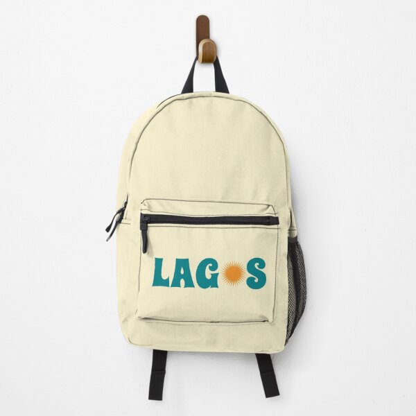 Item preview, Lagos Nigeria | Retro Groovy Sunny Travel Souvenir designed and sold by MammothArt.