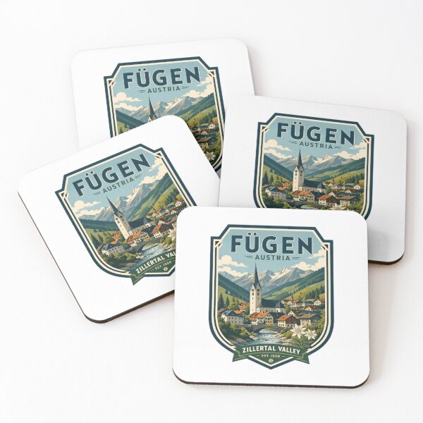 Item preview, Fügen Austria Zillertal Valley Est. 1500 Travel Souvenir Alpine Vacation designed and sold by Star3NowForMe.
