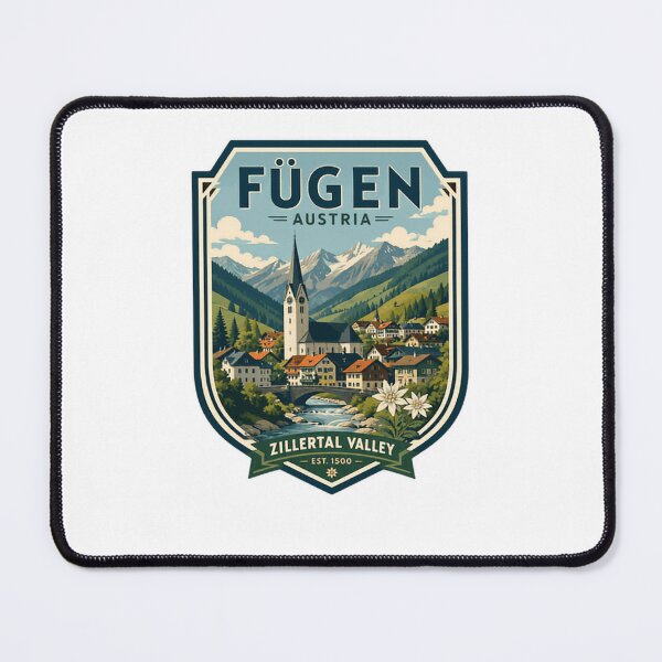 Item preview, Fügen Austria Zillertal Valley Est. 1500 Travel Souvenir Alpine Vacation designed and sold by Star3NowForMe.