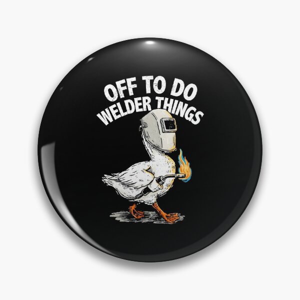 Item preview, Funny Welding Goose Humor Design designed and sold by cerima.