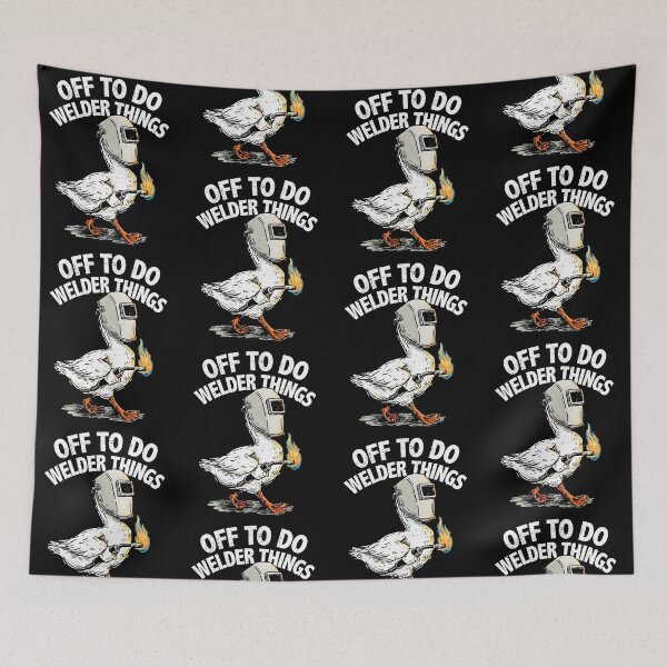 Item preview, Funny Welding Goose Humor Design designed and sold by cerima.