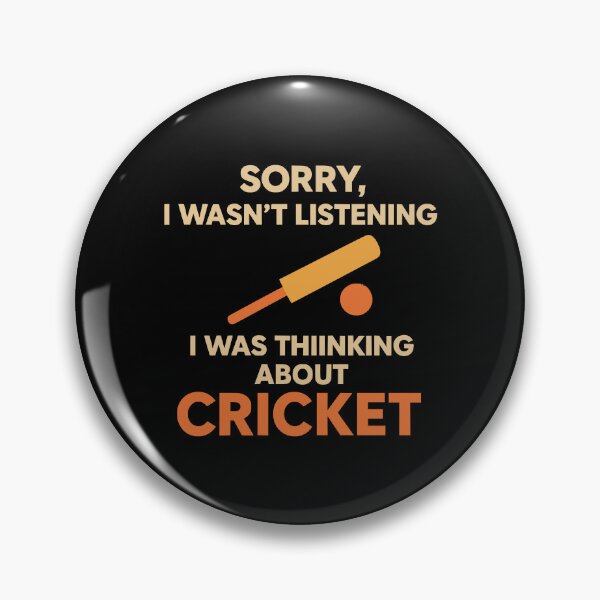 Artikelvorschau, lustiges Retro-Cricket-Zitat entworfen und verkauft von kiakuki.