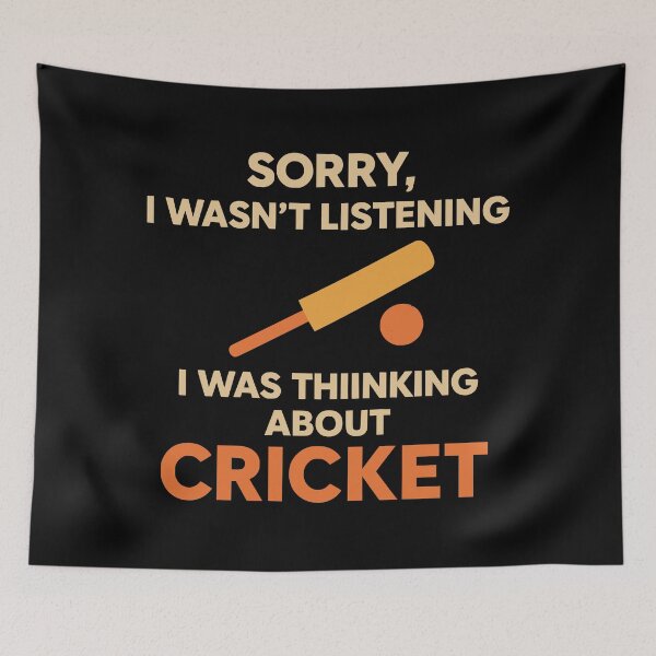 Item preview, funny cricket retro quote designed and sold by kiakuki.