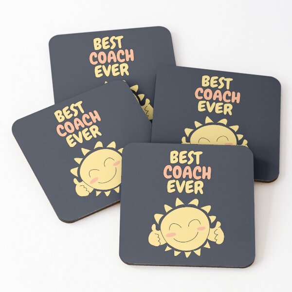 Item preview, BEST COACH EVER Cute Sun designed and sold by HugSomeNettles.