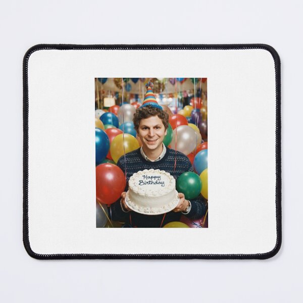 Item preview, Michael cera birthday balloon balloons gift cake memes happy Funny prank meme  weird  designed and sold by CheeseBlueprint.
