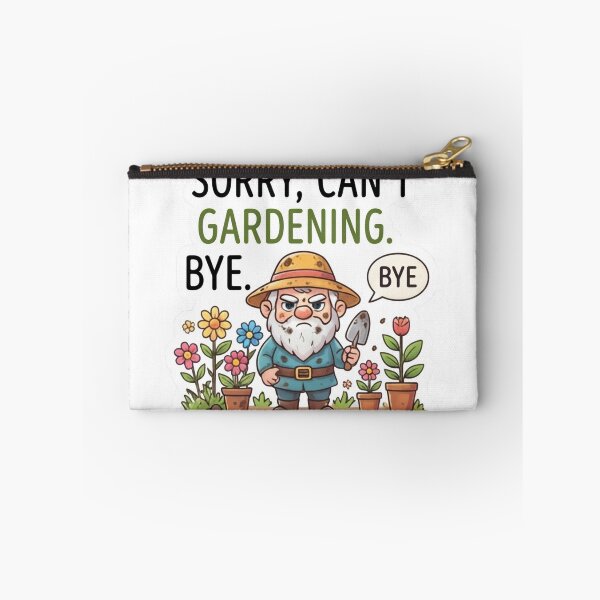 Item preview, Sorry Can't Gardening Bye Funny Grumpy Garden Gnome T-Shirt designed and sold by KTD28_SHOP.