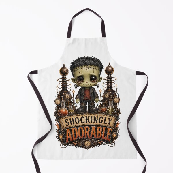 Item preview, Shockingly Adorable - Cute Frankenstein Monster Halloween designed and sold by Kromia.