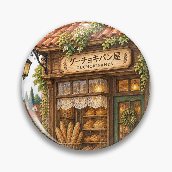 Item preview, Whimsical Anime Witch Bakery Cozy Cottagecore Bread Shop designed and sold by NzrProcreate.