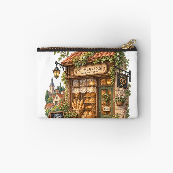 Item preview, Whimsical Anime Witch Bakery Cozy Cottagecore Bread Shop designed and sold by NzrProcreate.